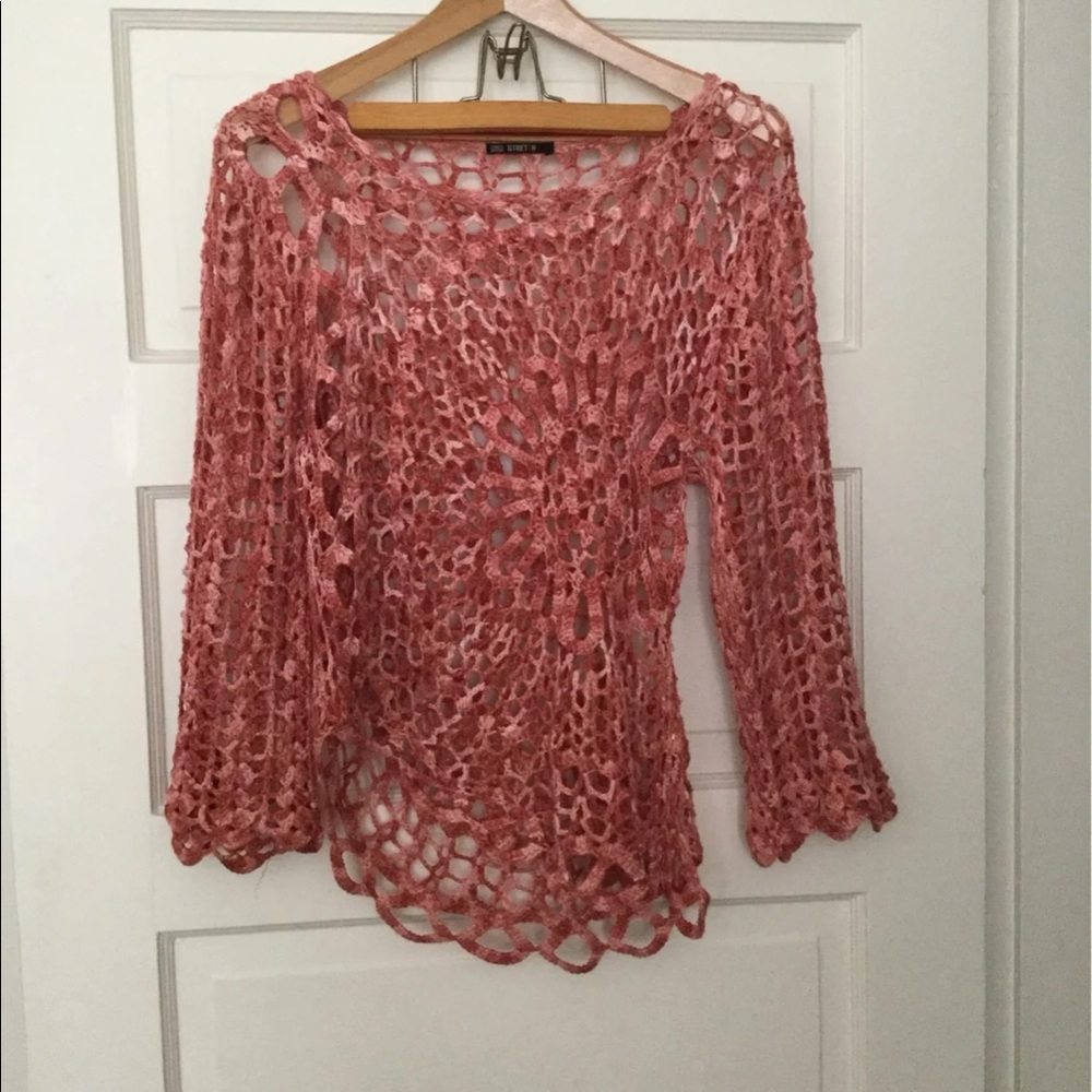 Macrame sweater SOLD